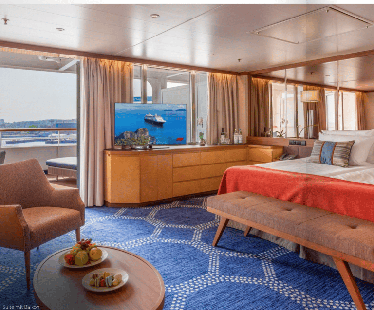 Suite mit Balkon Doppelbett