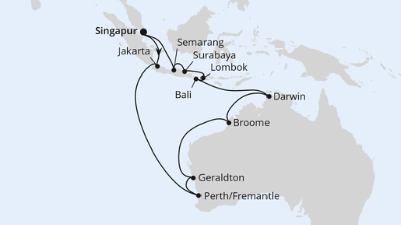 AIDA Australien AIDAstella 25.01.2027